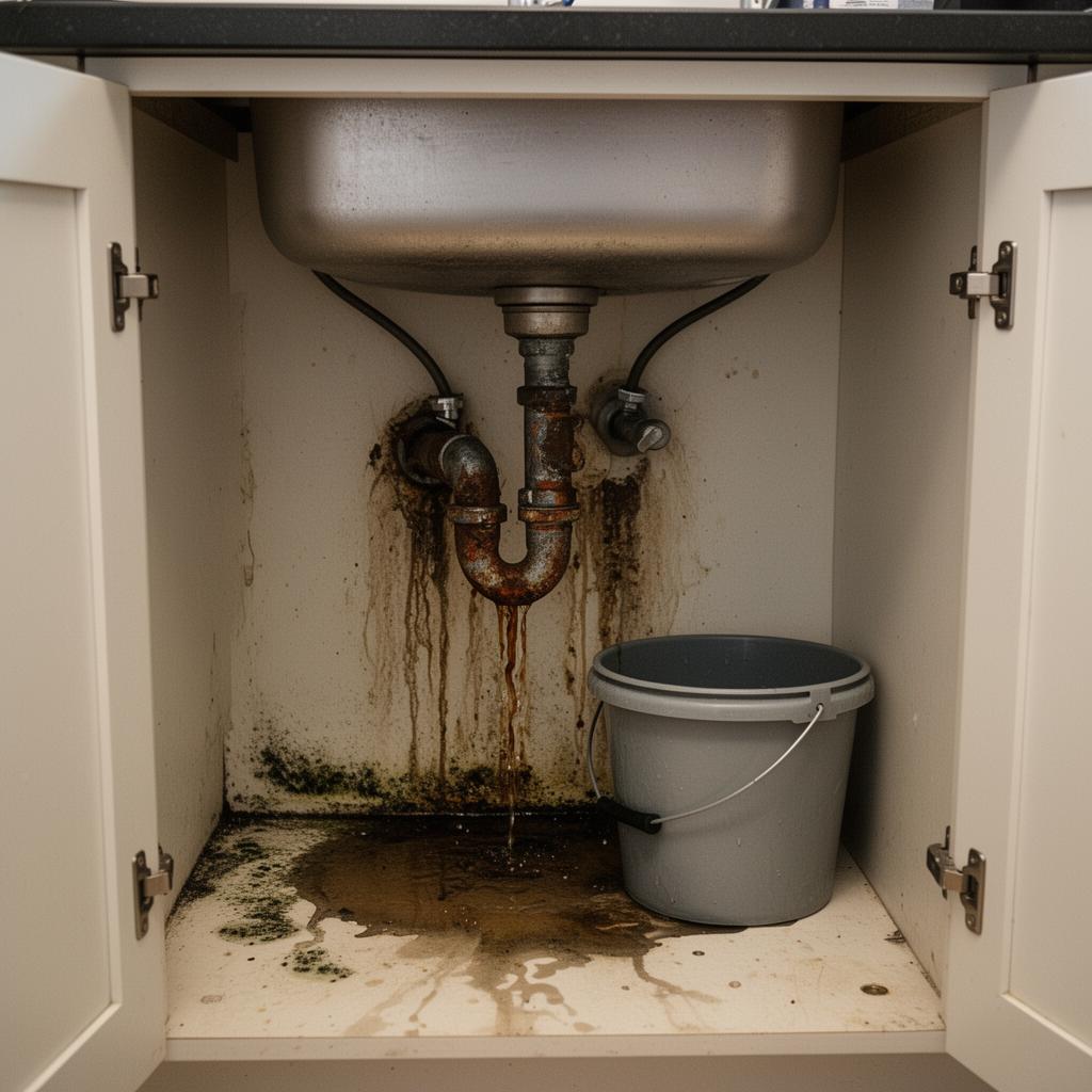 Plumbing Repair โ before
